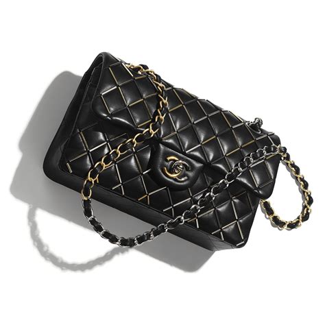 chanel extra mini size cm|Mini classic handbag, Lambskin & gold.